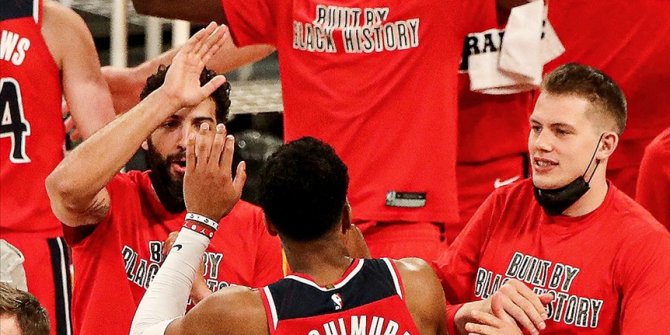 NBA'de Washington Wizards galibiyet serisini 5 maça çıkardı