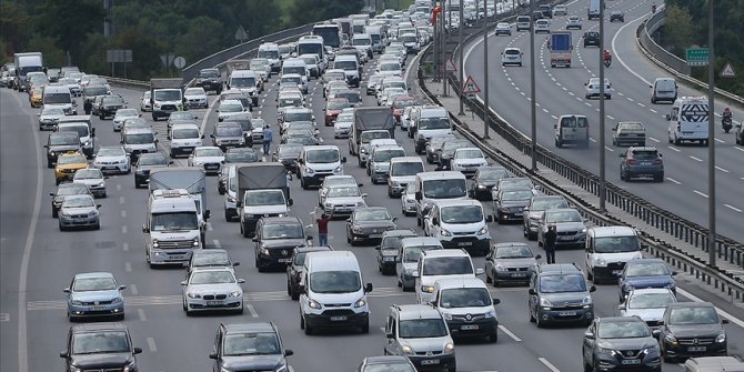 Trafiğe ocakta 117 bin 313 aracın kaydı yapıldı