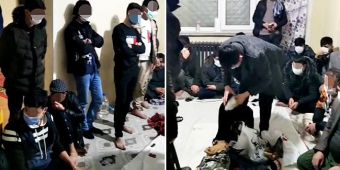 Kırşehir'de eve kumar baskını: 45 kişiye para cezası