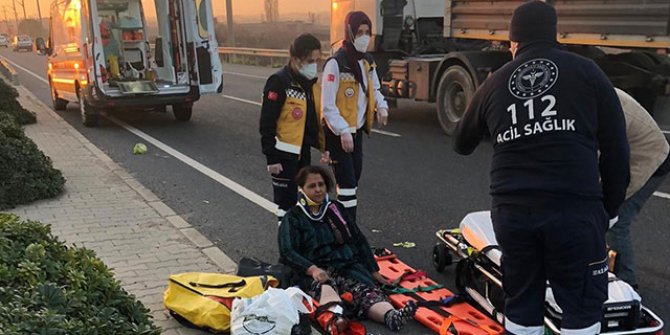 Motosikletiyle yaptığı kazada yaralanan annesini bırakıp olay yerinden uzaklaştı 