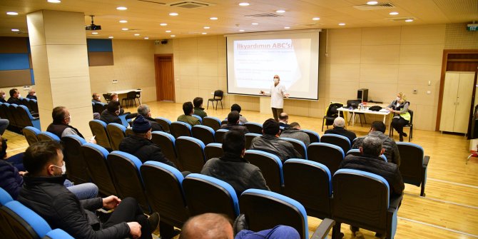 Belediye personeline iş sağlığı ve güvenliği semineri verildi