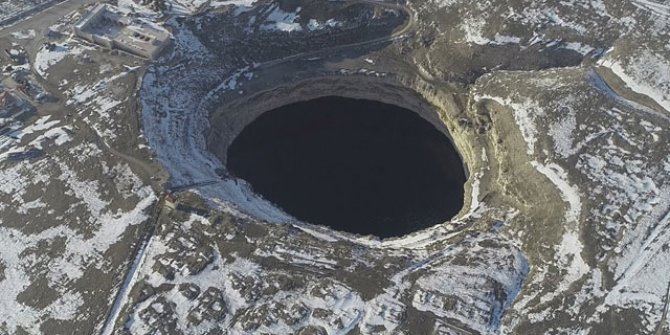 Obruk Gölü'nde 28 metrelik azalma