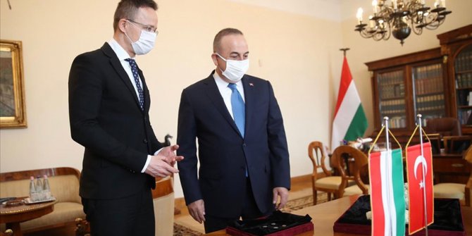 Çavuşoğlu, Macaristan'da yakalanan 412 tarihi eseri Türkiye'ye getirmek üzere teslim aldı
