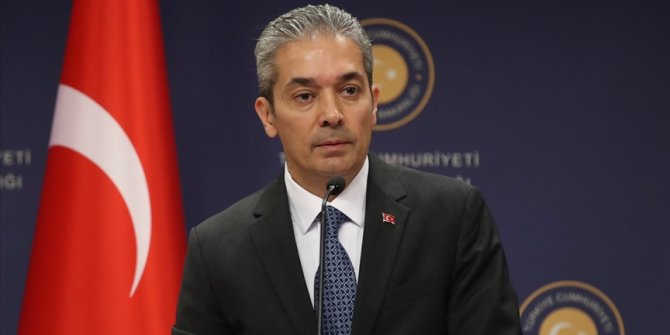 Dışişleri Bakanlığı Sözcüsü Aksoy'dan, Hollanda'da 1915 olaylarıyla ilgili alınan karara tepki