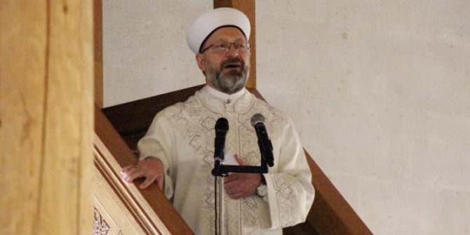 Erbaş: Bizim sevgiye de çok ihtiyacımız var