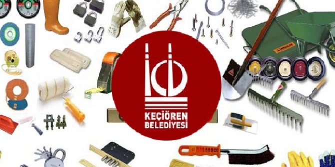 Keçiören Belediyesi hırdavat malzemesi satın alacak