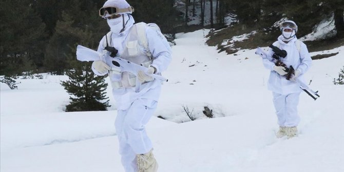 Güvenlik güçleri şubat ayında 126 PKK'lı teröristi etkisiz hale getirdi