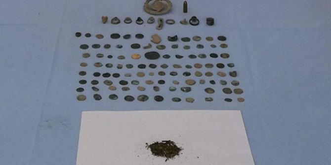 Denizli'de 116 parça tarihi eser ele geçirildi