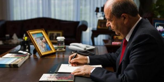 KKTC Cumhurbaşkanı Tatar'dan şehitler için taziye mesajı