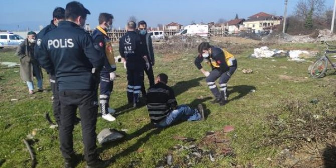 Öldü sanılan kişinin alkollü olduğu ortaya çıktı