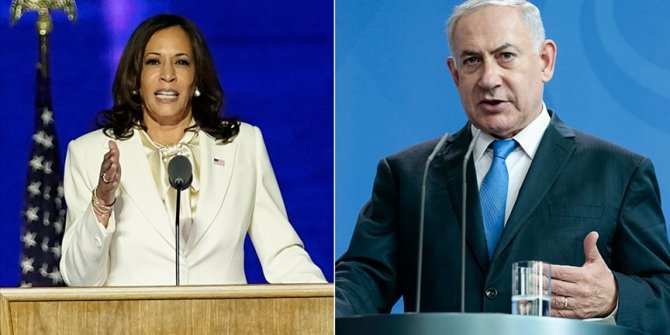 ABD Başkan Yardımcısı Harris ve İsrail Başbakanı Netanyahu telefonda görüştü