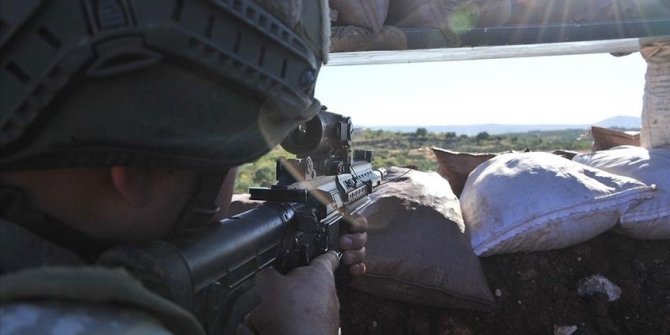 Fırat Kalkanı bölgesinde 5 PKK/YPG'li terörist etkisiz hale getirildi