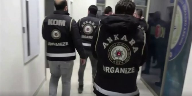 Ankara merkezli 4 ilde suç örgütü operasyonu: 33 gözaltı