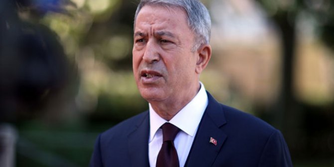 Bakan Akar'dan Bitlis şehitleri için başsağlığı mesajı
