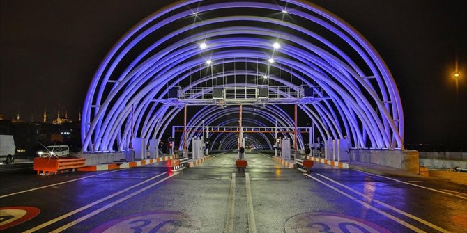 Avrasya Tüneli'ni 4 yılda 4,1 milyon sürücü kullandı
