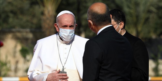 Papa, Erbil'de Aylan bebeğin babasıyla görüştü