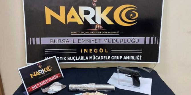 Bursa'da uyuşturucu partisine baskın