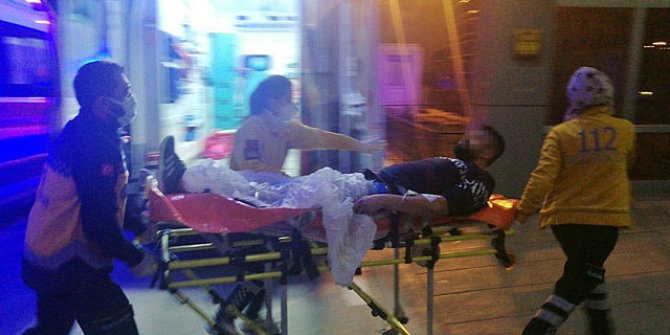 Kadınlardan yan odaya geçmelerini isteyip, ev sahibini tabancayla yaraladılar