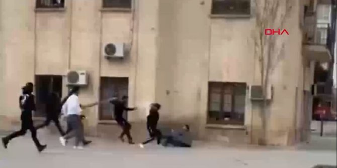 Şanlıurfa'da meydan dayağı kamerada