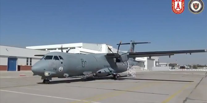 Meltem-3 Projesi'nde ikinci P-72 Deniz Karakol Uçağı Deniz Kuvvetleri Komutanlığına teslim edildi