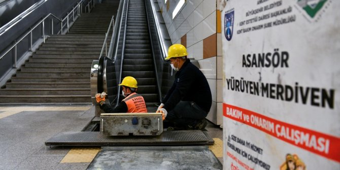 Asansör ve yürüyen merdivenler ekiplere emanet