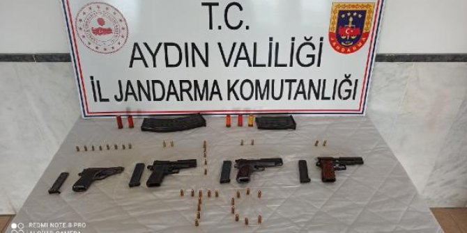 Aydın'da jandarmadan köftecide silah operasyonu