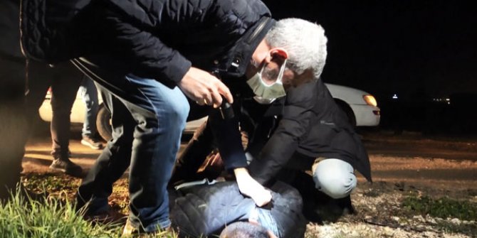 Polisten kaçan 3 şüpheli, 15 kilometrelik film gibi kovalamaca sonucu yakalandı