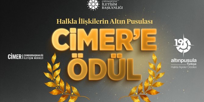 CİMER'e "Altın Pusula" ödülü