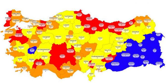 'İstanbul ve Ankara'da renk değişikliği görülmüyor'