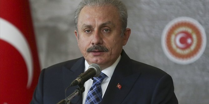 TBMM Başkanı Şentop'tan Mehmed Alagaş için başsağlığı mesajı