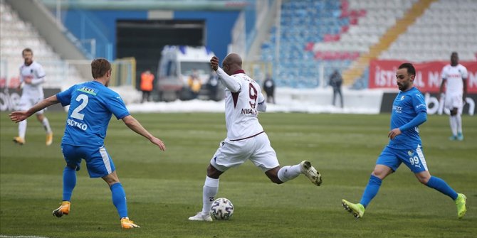 Trabzonspor gol yollarında sıkıntı yaşıyor