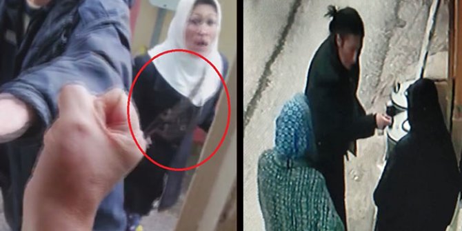 Doğalgaz borusunu patlatan kadın komşularıyla yine kavga etti