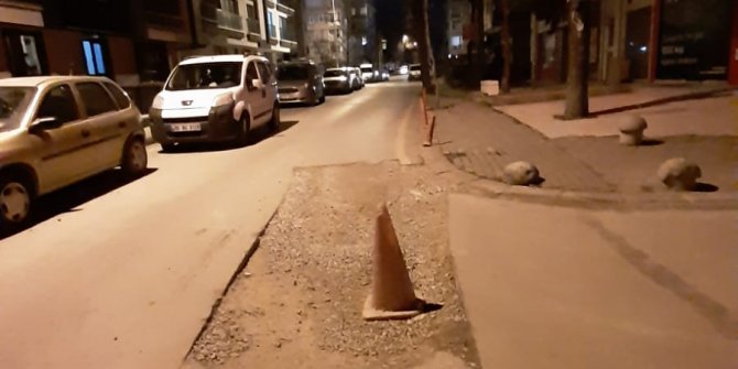 Çankaya'daki yollar tepki çekiyor