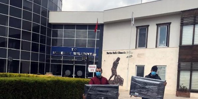 Menemen Belediyesi'ne haciz