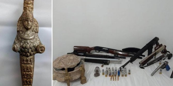Ardahan'da Meryem Ana ve Artemis heykelleri ele geçirildi