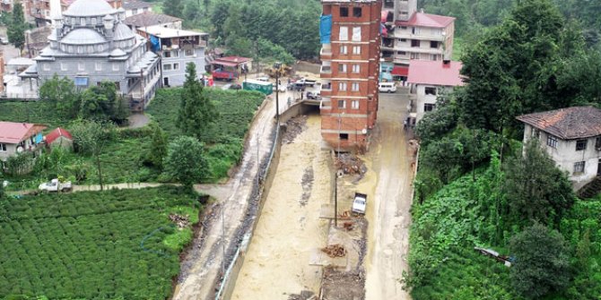Rize’de 'risk azaltma' planıyla sel afetlerinde can ve mal kayıplarının nedeni belirlendi
