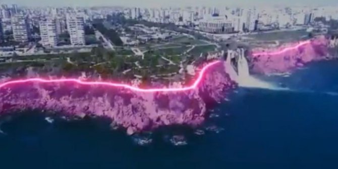 Doğa Koruma, falezlere ışıklandırmanın iptalini istedi