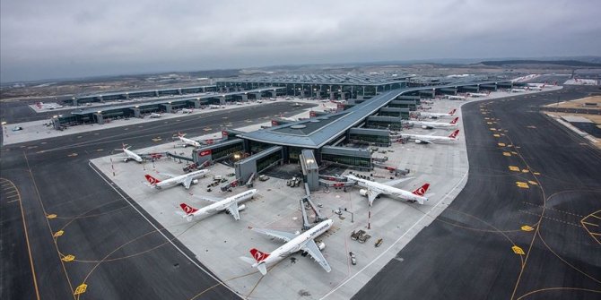 İstanbul Havalimanı günlük ortalama 465 uçuşla Avrupa'da yine zirvede