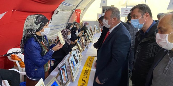 Diyarbakır annelerine destek ziyareti