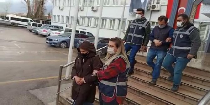 Haklarında 96'şar yıl kesinleşmiş hapis cezası bulunan çift, Bursa’da yakalandı