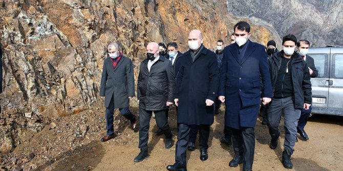 Bakan Kurum: Artvin Yusufeli'ndeki yangında 193 bağımsız bölümde hasar tespit ettik