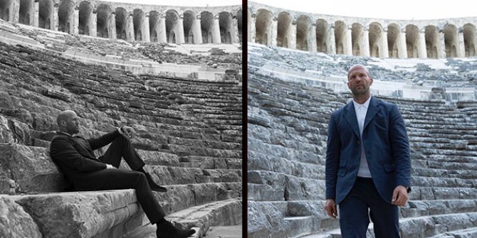 Hollywood yıldızı Jason Statham'ın Antalya paylaşımına beğeni yağdı