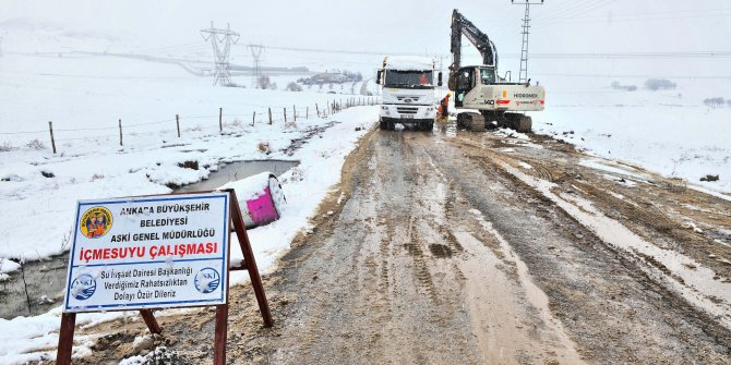 ASKİ'den Kalecik'e yatırım atağı