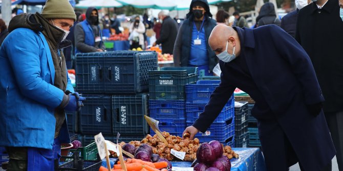 Keçiören'in semt pazarlarında Altınok disiplini