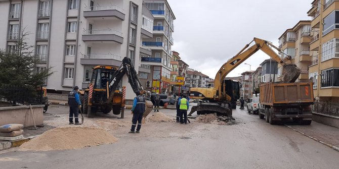 Çankırı’da yağmur suyu ve kanalizasyon hatları ayrılıyor