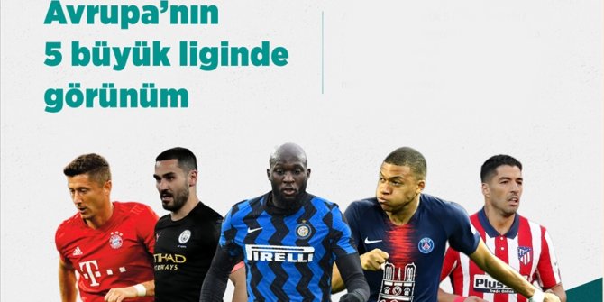 Avrupa'nın 5 büyük liginde görünüm