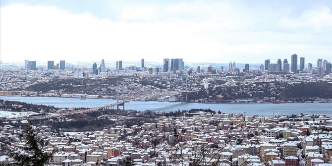 İstanbul'da çarşamba akşam saatlerinden itibaren karla karışık yağmur bekleniyor