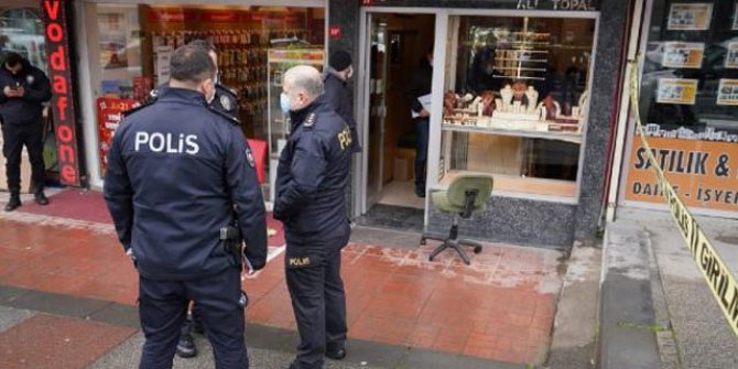 Bahçelievler'de kuyumcuda soygun girişimi