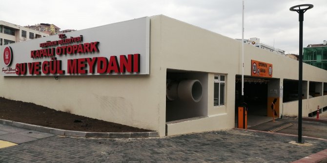 Otopark tamamlandı