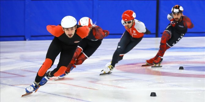 Short Track Milli Takımı sporcularının en büyük hedefi olimpiyatlara katılmak